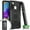 Black, variant on GSA Screw Metal Jacket Case for Samsung Galaxy A21 - Black