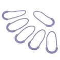 thumbnail image 1 of Zipper Pulls Replacement, 15 Pack Extension Cord Handle Plastic U-Shape Tab Tag Extender for Luggage Backpacks Jackets, Light Purple, 1 of 5