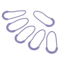 Zipper Pulls Replacement, 15 Pack Extension Cord Handle Plastic U-Shape Tab Tag Extender for Luggage Backpacks Jackets, Light Purple