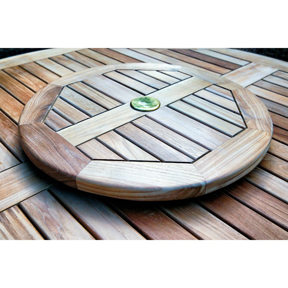 Tortuga Outdoor Teak Lazy Susan