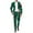 Green, variant on Mens Outfits 2 Piece Christmas Print Men's Suit Set Stylish Holiday Outfit For Parties And Celebrations Western Suit Tuxedo Set Slim Fit for Men Suits Men Wool Dresses Suits Big And Tall Slim Green L