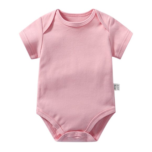 Yammkia Preemie Girls Clothes Baby Girl Clothes Newborn Romper Dress Ruffle Sleeveless Bodysuit Infant Summer Outfit with Headband Pink,6-9 Months