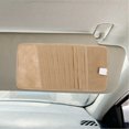 thumbnail image 4 of OFFIGAM Organizador Beige Para Visor De Auto Con Clip Para Cds Y Dvds Resistente Y, 4 of 6