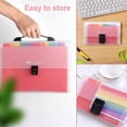 thumbnail image 5 of Expandable File Folder Accordion File Package Folder Store Test Papers Various Documents, 5 of 5