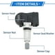 thumbnail image 5 of Sensor de presión de llanta TPMS Unique Bargains 433MHz No.107481200B para Tesla Model 3 2012-2020, 5 of 7