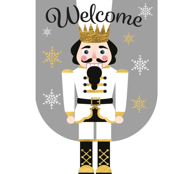 Briarwood Lane Christmas Burlap Garden Flag 12x18 For Outdoor The Nutcracker For Christmas Garden Flag Flags For Outside
