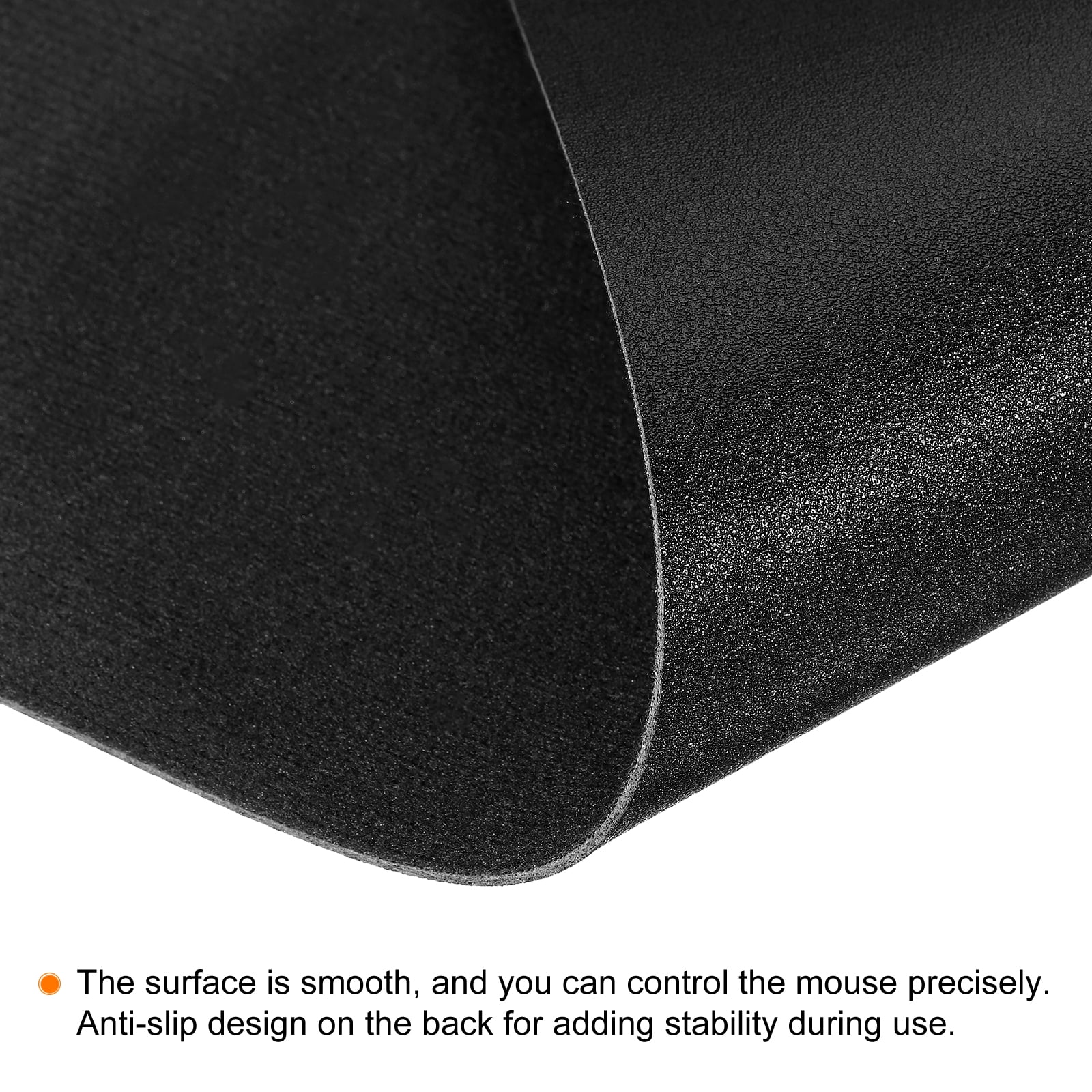 Unique Bargains PU Leather Waterproof Writing Desk Mat Protector Beige Yellow 28"x14"