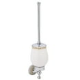 thumbnail image 2 of Copper Ceramic Bathroom Toilet Brush Holder Toilet Cleaning Brush, 2 of 8