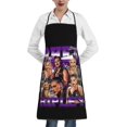 thumbnail image 1 of Rhea Ripley Apron, Pocket Kitchen Restaurant Menu Chef For Men And Women Cooking Barbecue Painting Gardening, 1 of 7