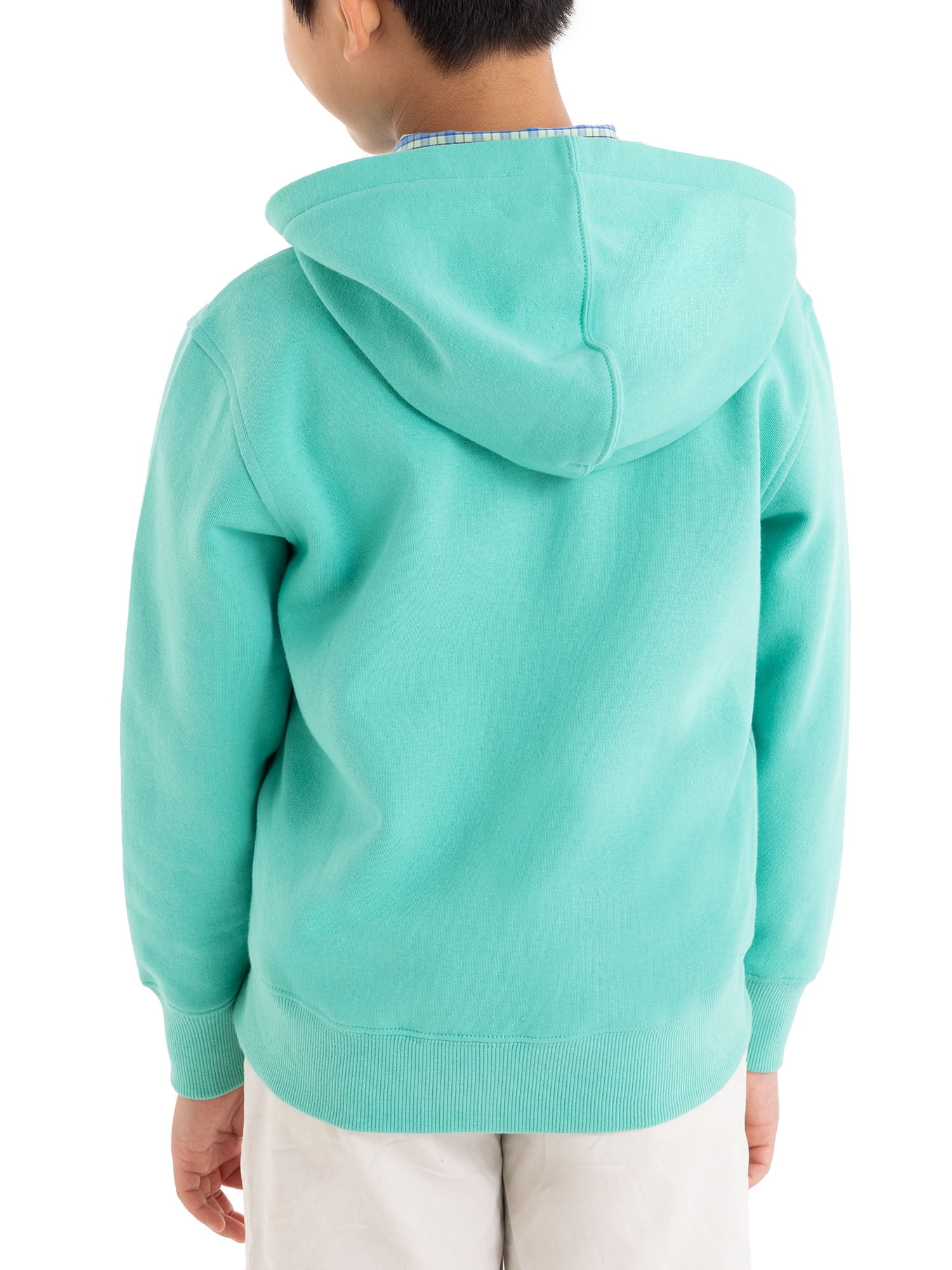 U.S. Polo Assn. Boys Fleece Zip-Up Hoodie, Sizes 4-18