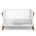 thumbnail image 6 of Storkcraft Equinox 3-in-1 Convertible Baby Crib, White with Vintage Driftwood, 6 of 10