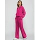 thumbnail image 4 of Conjuntos de dos piezas Casly Lamiit Fall para mujer, color rojo rosa, talla M, 4 of 7