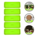 thumbnail image 2 of KAKOWELY 5pcs Window Sill Plant Tray Planter Tray Planter Water Tray Shallow Rectangular Drip Tray Window Sill Flowerpot Tray Rectangular Plants Saucer,15.75X"X5.91"X0.79", 2 of 4