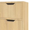 thumbnail image 5 of vidaXL Sideboard Sonoma Oak 90x30x72 cm Engineered Wood, 5 of 5