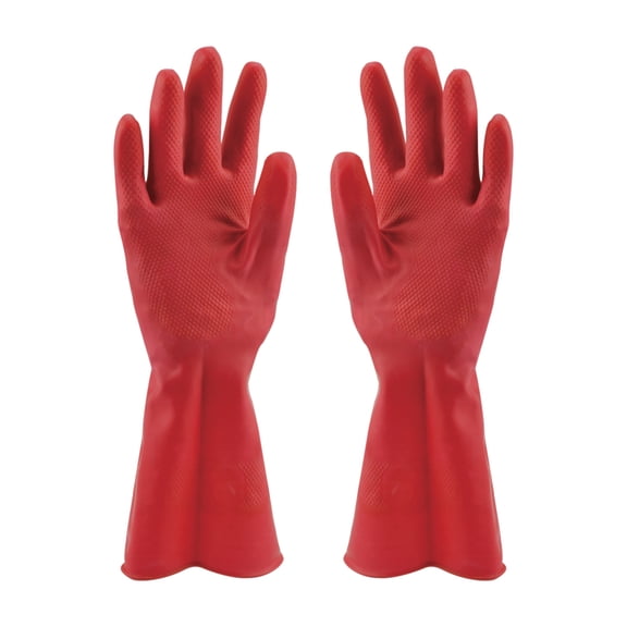 Guante De Hule Rojo "Domestico" No. KARLEN  8