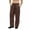 Coffee-03, variant on Men's Loose Fit Open Bottom Sweatpants Athletic Pants with Pockets for Gym and Daily Wear