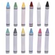 thumbnail image 2 of Crayones de pintura para el rostro y el cuerpo de 12 colores, juego seguro e hipoalergénico para fiestas de pintura DIY, escenario artístico, 2 of 10