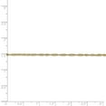 thumbnail image 2 of 10k 1.4mm Singapore Chain Bracelet - .6 Grams - 7 Inch, 2 of 4