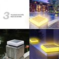 thumbnail image 3 of Solar Light Column Led Headlight Waterproof Modern Solar Lamp, 3 of 4