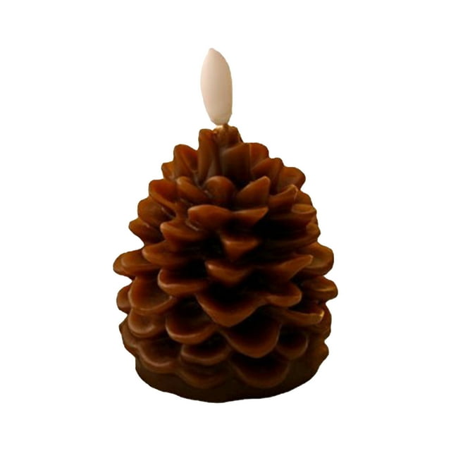 Desktop Display Ornament for Home with Timer Flameless Candles Featuring Real Wax and Battery Operated Flicker