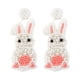 thumbnail image 2 of Xihbxyly Ofertas relámpago de liquidación de hoy Pendientes de puntos y temperamentos, estilo bohemios, étnicos, de Pascua, para mujer, 2 of 7