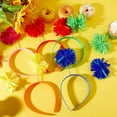 thumbnail image 5 of 5Pcs Multicolor Pom Headband Head Bopper, Halloween Party Headwear, Funny Festival Costume Accessories, Suitable for Christmas, Birthday, Carnival, 5 of 7