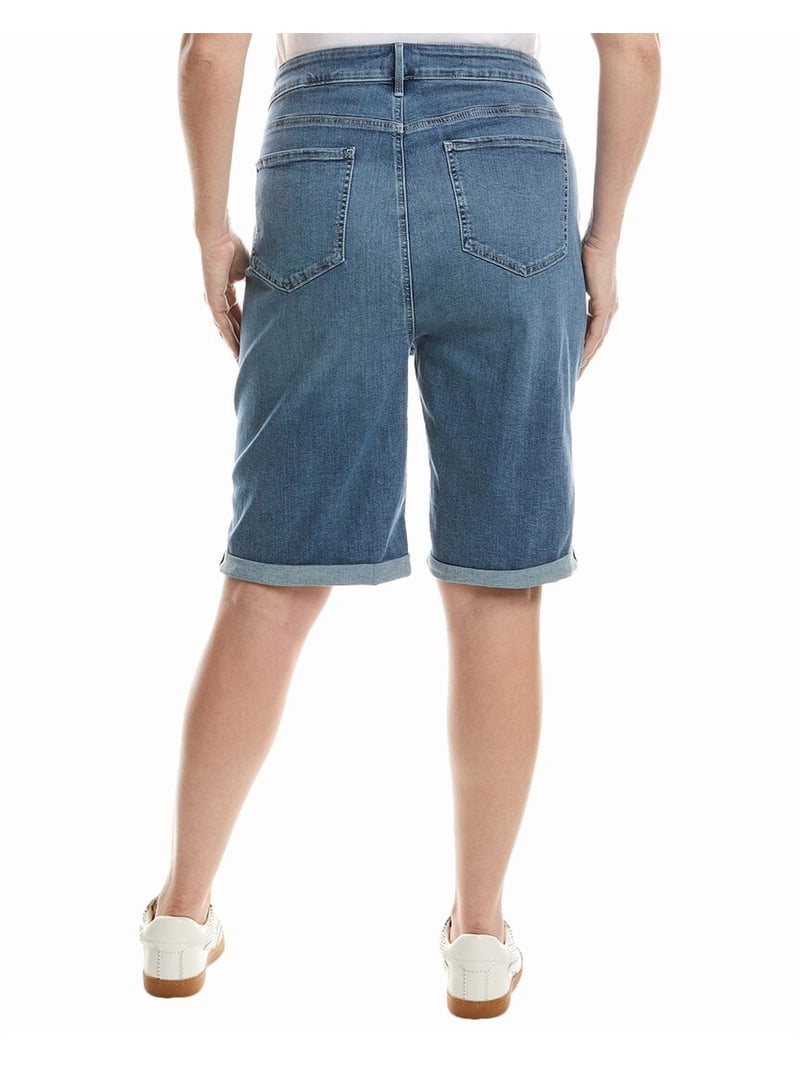 NYDJ Women's Briella Denim Shorts - 11" Inseam, Lift Tuck Technology, Classic Five-Pocket Styling