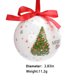 thumbnail image 2 of Luces Del Árbol de Navidad Ornamento de Bola de Vacaciones Ornamento Del Árbol, 2.8 Pulgadas Ornamento de Bombilla de Vacaciones de Estilo Múltiple Ornamento Del Árbol de Vacaciones Vestido Del Árbol, 2 of 6