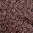 thumbnail image 1 of oneOone Cotton Poplin Maroon Fabric Leaves Sewing Craft Projects Fabric Prints By Yard 56 Inch Wide, 1 of 4