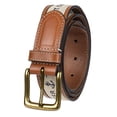 thumbnail image 4 of Cinturón Tommy Hilfiger con incrustaciones de cinta de tela caqui para hombre, 4 of 6