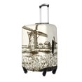 thumbnail image 1 of Fotbe Dutch Windmill Funda Protectora para Equipaje, Antirrayones y Resistente a la Suciedad, Compatible con Maletas de 18 a 32 Pulgadas-Small, 1 of 7