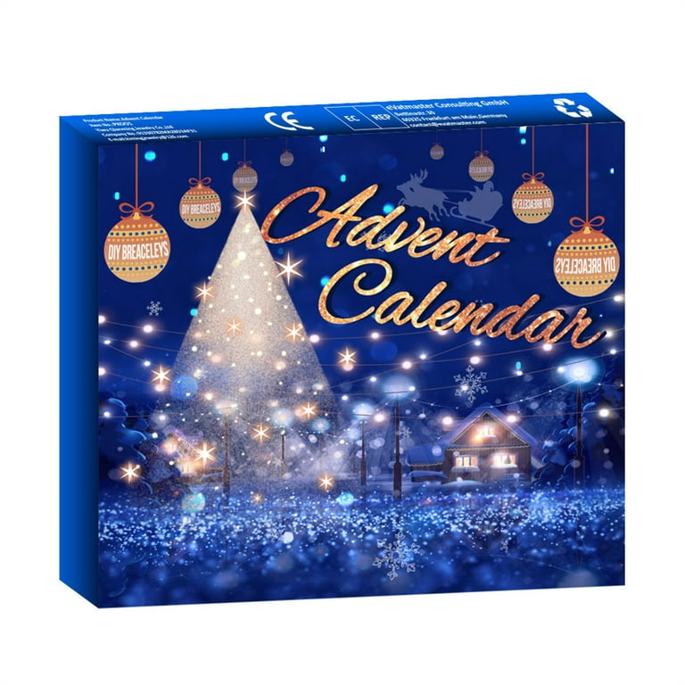 NEW 2021 Christmas Countdown Advent Calendar - 24 Beautiful DIY