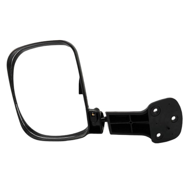 Black Rear Tailgate Door Mirror Assembly Car Exterior Parts for Toyota Hiace H200 2005-2013 for RHD DRIVERS