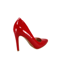 thumbnail image 4 of Toozon Women's Casual & Dress Shoes Slip On Stiletto Heels, 4.25 inch Heel, Red, 5, 4 of 5