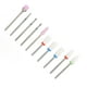 thumbnail image 1 of Broca para manicura Nail Art elimina la piel muerta juego de 10 brocas para uñas para salón de uñas ANGGREK Otros, 1 of 8