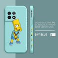 thumbnail image 3 of Case For Oneplus 5 6 9 9R 8 8T 7 7T A3 2 2V NORD 3 2 Lite Pro Simple Liquid Silicone Case Funny The S-Simpsons, 3 of 5
