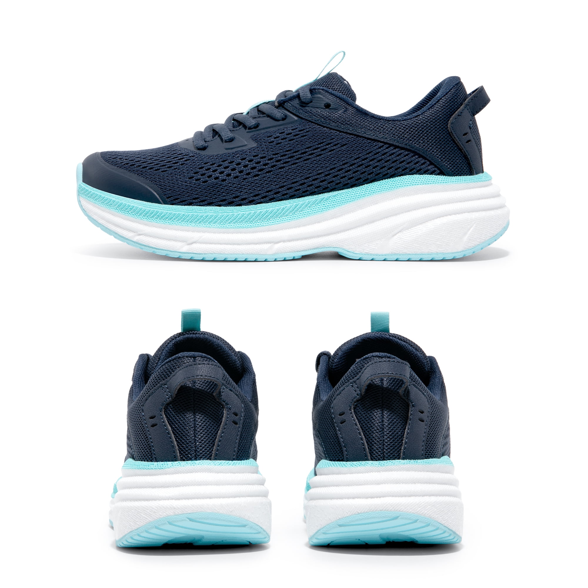 NORTIV 8 Women's Running Walking Tennis Shoes: FlexLife Comfortable Cushioning, Non-Slip Breathable Cross Trainer Gym Jogging Sneakers