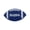Blue, variant on Seasonal Supply Co. Leather-Look Vinyl Youth Football Assorted Colors
