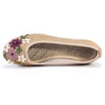 thumbnail image 3 of SAYFUT Women Ballet Flats Floral Embroidered Platform Shoe Slip On Casual Driving Loafers(4-10 Size), 3 of 8