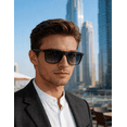 thumbnail image 2 of PUKCLAR Men's polarized sunglasses TR90 Frame UV400 Sport Sunglasses, 2 of 7