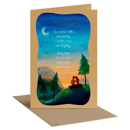 American Greetings Romantic Father's Day Romantic Card (Love and Dreams)