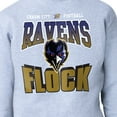 thumbnail image 3 of Men's Starter  Gray Baltimore Ravens Comic Style Sweatshirt, 3 of 3