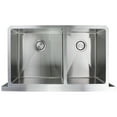 thumbnail image 5 of Transolid Diamond 36'' x 20'' Double Basin Farmhouse Kitchen Sink, 5 of 11