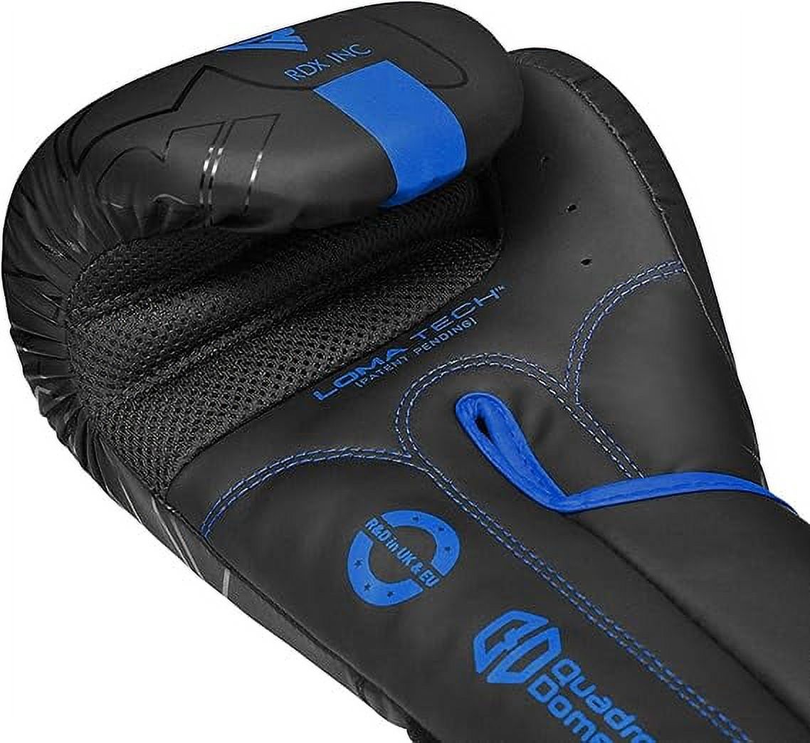 RDX Boxing Gloves for Men & Women | Pro Training Sparring Gloves, Maya Hide Leather Muay Thai | MMA Kickboxing, Unisex Punching Gloves with Thick Padding for Boxing 8 10 12 14 16 18 Oz