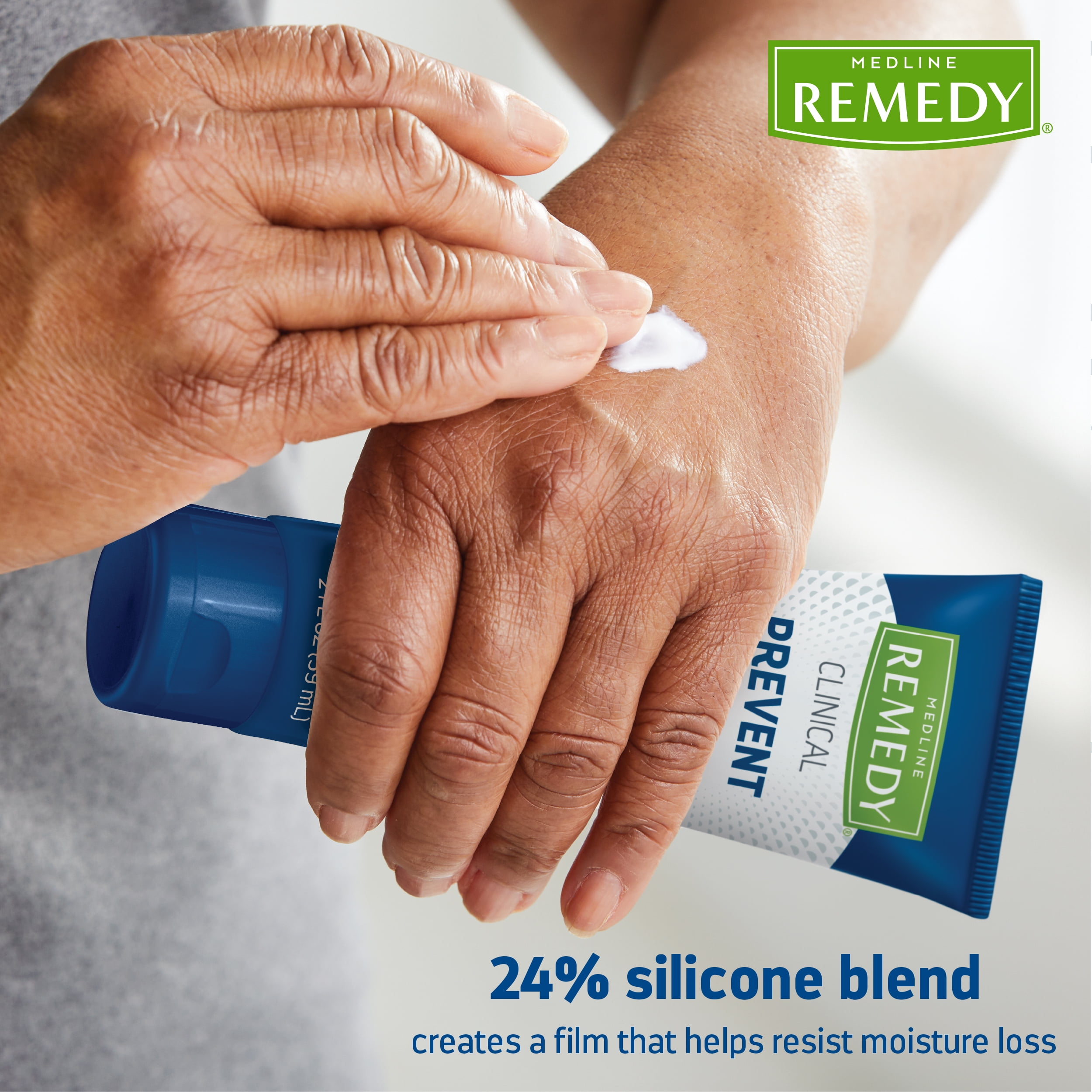 特価 Medline Remedy Clinical Silicone Cream 2 oz - Vanilla フェイスクリーム