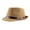 Khaki, variant on Dyfzdhu Summer Hat Mens Wide Brim Hats For Women Trilby Hat Straw Sun Hat