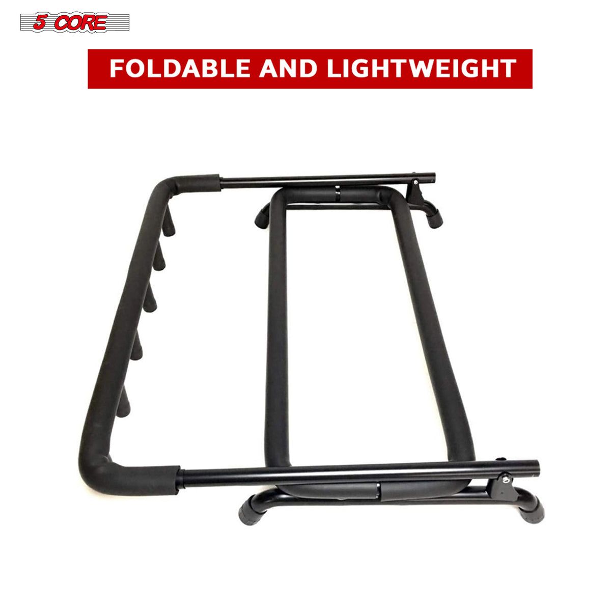 Guitar Rack 5 Slot Multi Guitar Stand Five Display Floor Stand Safe Storage Foldable Portable for Electric Acoustic Flying V Guitars -GRack 5N1 OVAL
