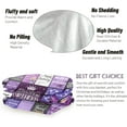 thumbnail image 4 of Birthday Gifts for Women, Friendship Blanket Purple 60"X50", Happy Birthday Decorations for Women, Gift for Women Birthday Unique, Womens Birthday Gift Ideas for Best Friend Mom Sister Wife Grandma, 4 of 6