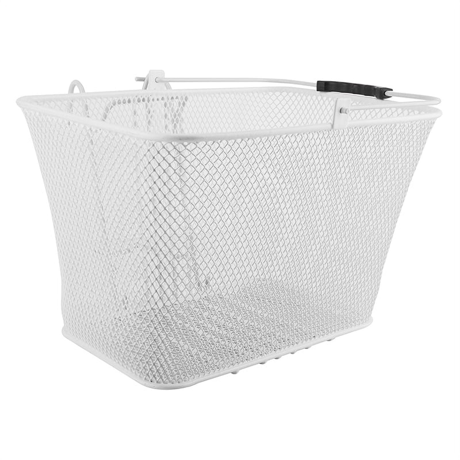 Sunlite Mesh Lift-Off Front Basket White Steel 14.5x8.5x7`