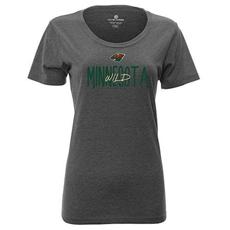 Levelwear Tail Sweep Daily Short Sleeve Tee Shirt - Minnesota Wild - Womens